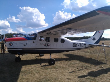 ABS Jets supporting the first Czech solo around the world flight on the single-engine aircraft 